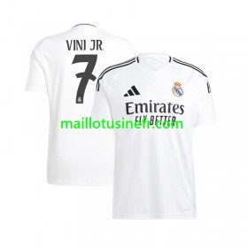 Maillot de Foot Real Madrid Vinicius Junior 7 Domicile 2024-25